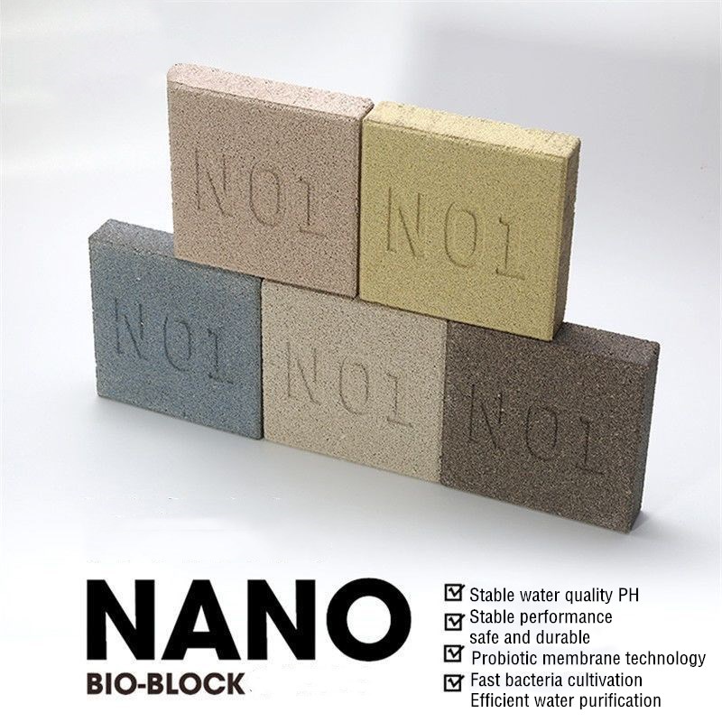 Marine Aquarium Cube - Neuestes Aquarium Nano-Keramik-Filtermedium Bio-Brick Filterblock Hohe