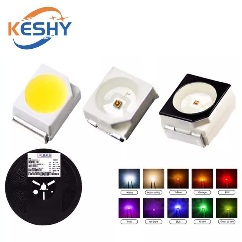 Actinic Blue Led - 100 teile/los SMD LED Dioden 3528