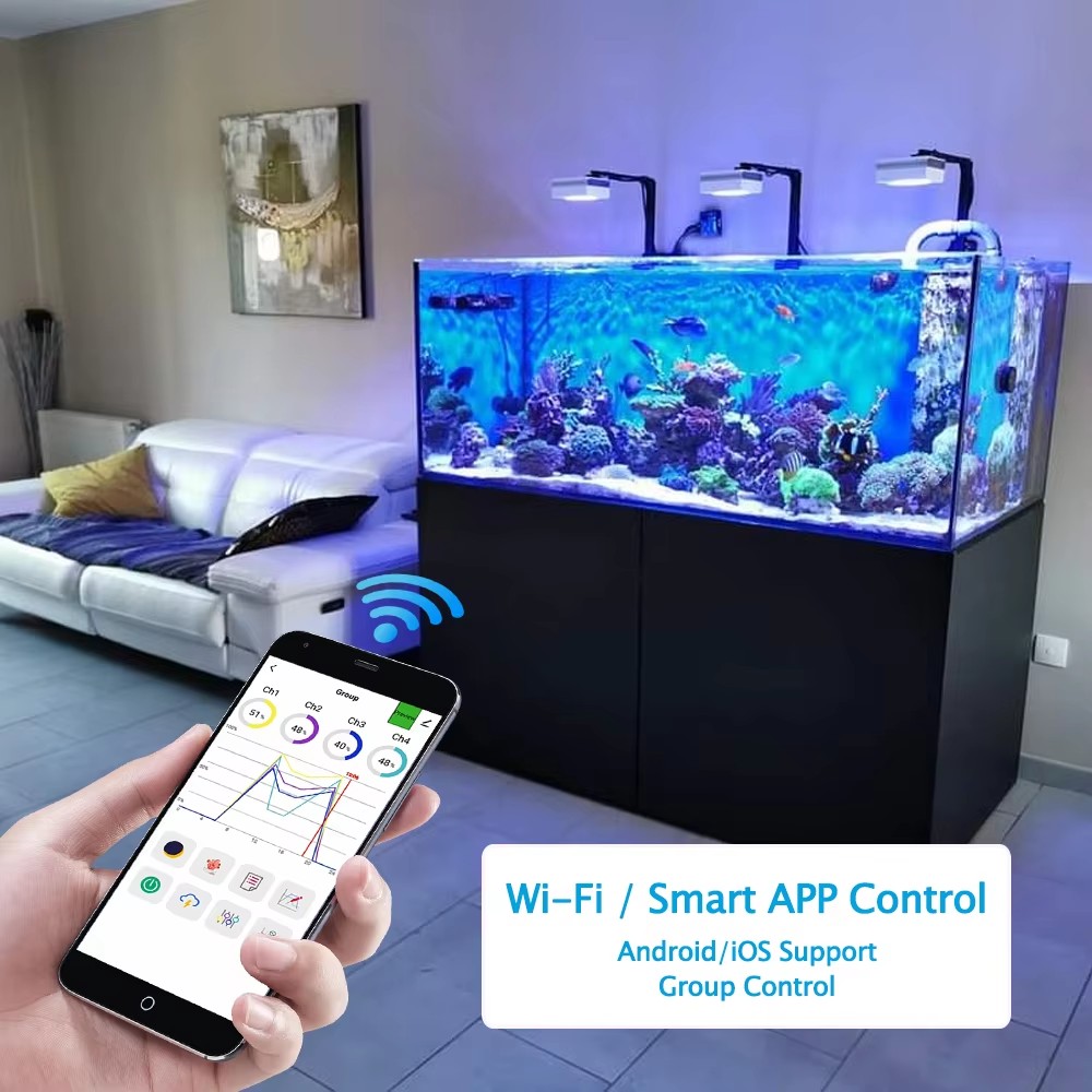 NEUE PopBloom RL90 WiFi LED-Aq – Marine X Aquarium Bewertung und Preis