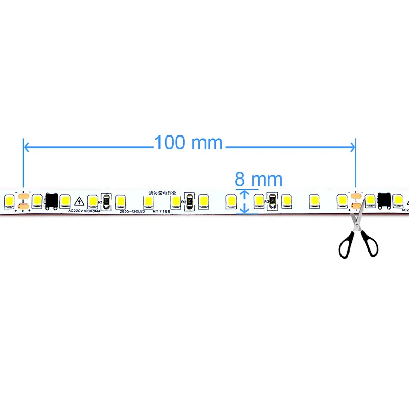 AC 220 V 230 V LED-Streifen 28 – Actinic Blue Led Bewertung und Preis