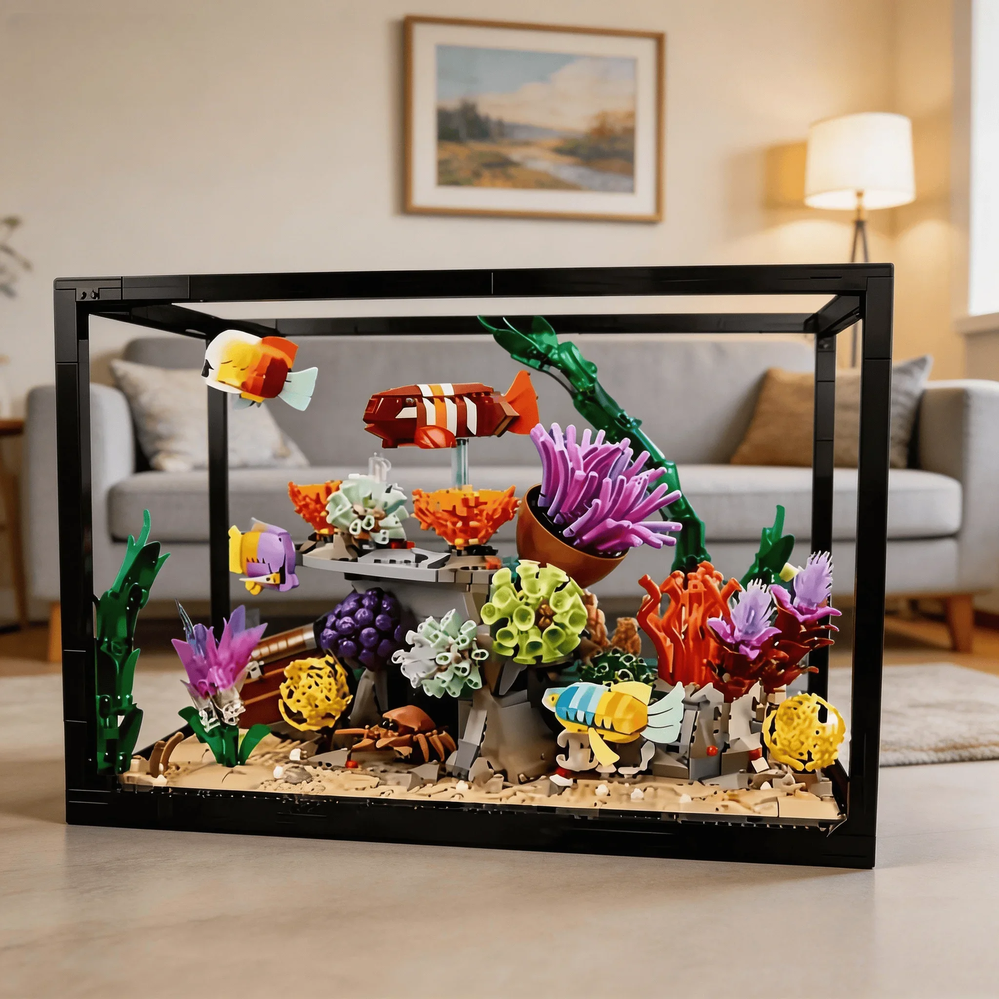 Neue 2026 Tropische Aquarium-D – Marine Aquarium Cube Bewertung und Preis