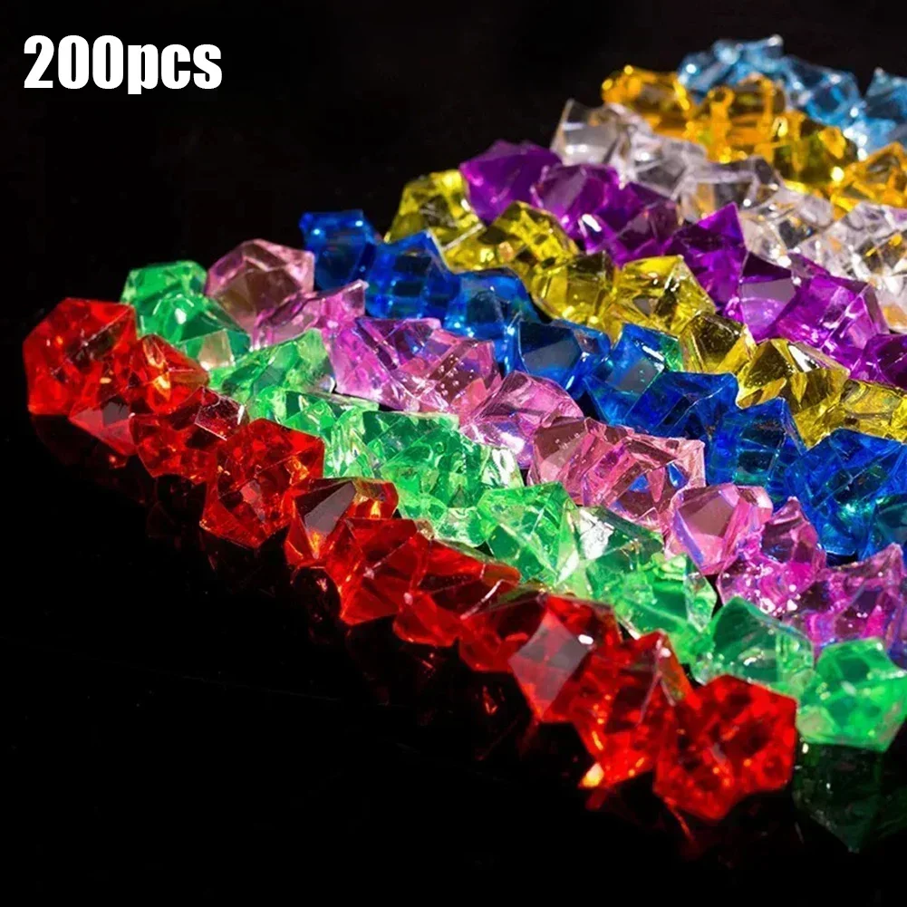 200 Stücke Bunte Acrylsteine E – Marine Aquarium Cube Bewertung und Preis